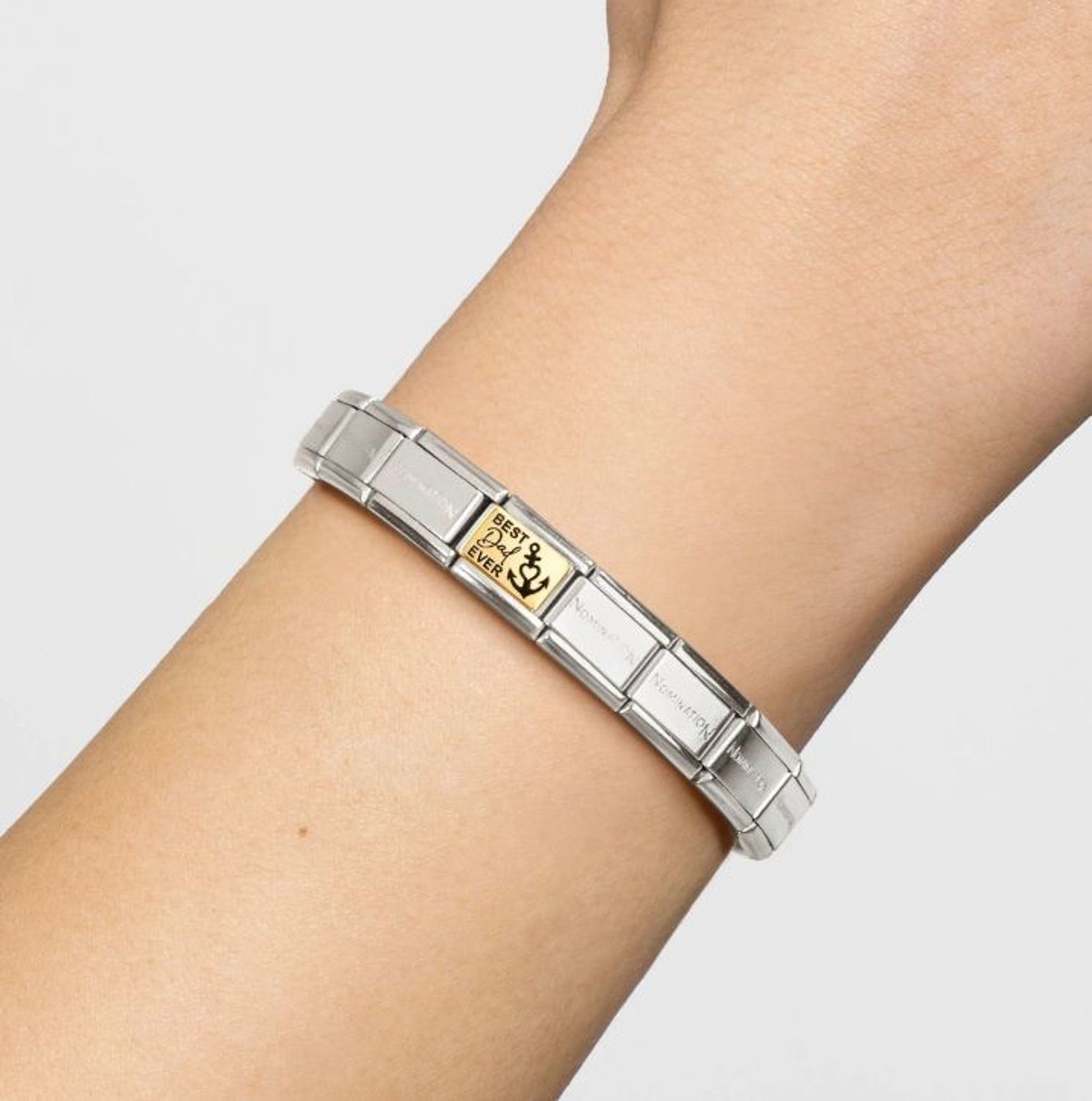 Nomination - Link 18K zawieszka złoto Best Dad Ever 030166 65.jpg